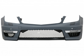 Pachet Exterior compatibil cu Mercedes C-Class C204 Coupe 2011-2015 C63 Design - Img 3