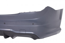 Pachet Exterior compatibil cu Mercedes C-Class W204 2007-2015 Facelift C63 Design - Img 7