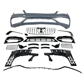 Pachet Exterior compatibil cu Mercedes C-Class W204 2007-2015 Conversie la W205 C63 Design - Img 6