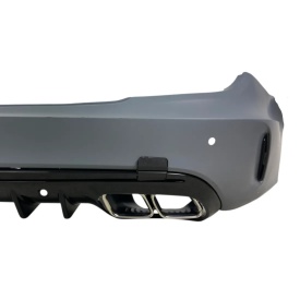 Pachet Exterior compatibil cu Mercedes C-Class W204 2007-2015 Conversie la W205 C63 Design - Img 16