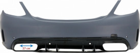 Pachet Exterior compatibil cu Mercedes C-Class W205 Sedan 2014-2020 C63 Design - Img 3