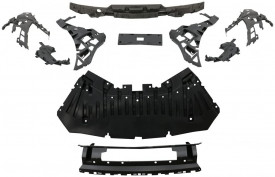 Pachet Exterior compatibil cu Mercedes S-Class W222 2013-2017 S63 Design cu Praguri laterale - Img 5