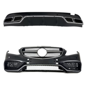 Pachet Exterior compatibil MERCEDES C-Class W205 Sedan 2014-2018 AMG Design