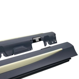 Pachet Exterior compatibil MERCEDES C-Class W205 Sedan 2014-2018 C63 Design - Img 17