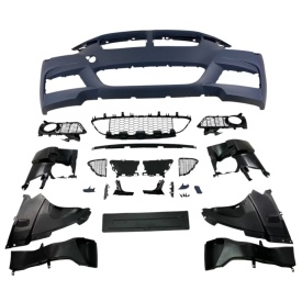 Pachet Tuning Exterior compatibil cu BMW Seria 3 F30 2011-2019, M-Tehnic Design - Img 2