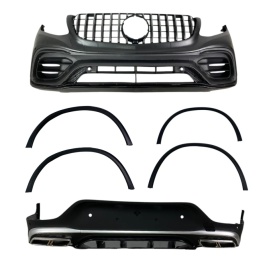 Pachet Tuning Exterior compatibil cu Mercedes GLC SUV X253 2015-2019 Aspect AMG