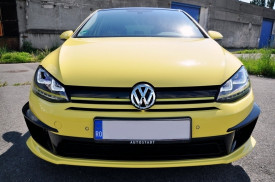 Pachet tuning exterior cu toba finala compatibil cu VW Golf 7 VII 2012-2017 R400 Design - Img 7