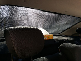 Perdele interior Dacia Logan 2 2012-2020, luneta si 2 laterale spate - Img 2