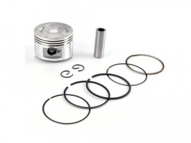 Piston cu segmenti scuter 4T GY6 125cc, diam 52.5mm
