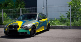 Praguri laterale M-technik compatibil cu BMW E90 E91 Seria 3 2004-2011 LCI/Non-LCI - Img 5