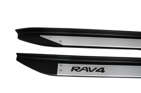 Praguri Trepte laterale compatibil cu TOYOTA RAV4 2009-2012 OEM Design - Img 4