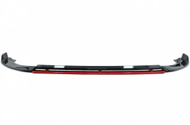Prelungire Bara Fata compatibil cu VW Golf 7.5 Facelift 2017-2020 Negru Lucios & Rosu - Img 2