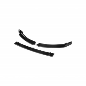 Prelungire bara fata compatibila VW Golf VII 2017-2019, negru lucios, 3 piese, lungime 170 cm