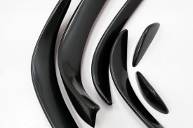 Prelungiri Bara Fata compatibil cu Mercedes C-Class W205 (2015-2018) C43 Design Negru Lucios - Img 4