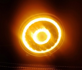 Proiector auto cu LED, Offroad, Rotund, Alb si Glaben, 40W, 4000lm, 12V-24V - Img 4