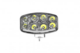 Proiector cu led, faza lunga si pozitie, 24.5 cm x 13.9 cm, 64W, 6500 lm, 12V - 24V, omologare E-Mark - Img 2