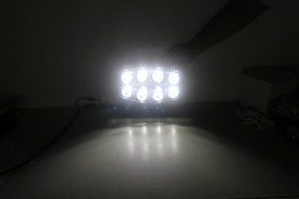Proiector cu led, faza lunga si pozitie, 24.5 cm x 13.9 cm, 64W, 6500 Lm, 12V - 24V, omologare E-Mark - Img 4