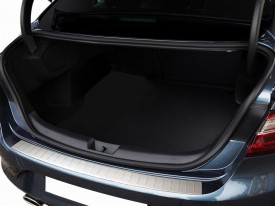 Protectie inox bara spate compatibil RENAULT MEGANE 4 Sedan 2016-2020 - Img 3