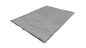 Sac de dormit, 190x75cm, negru, Easy Camp Sleeping Bag Starling Square Black 10C - Img 2