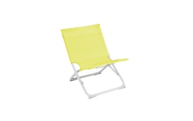 Scaun pliabil pentru camping, plaja, pescuit sau gradina, Outwell Sauntons Sunburst, culoare galben