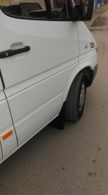 Set 2 aparatori noroi compatibile cu VW LT 1996-2006, punte fata, punte spate - Img 3