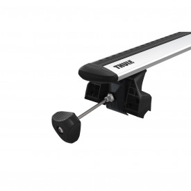 Set 2 bare portbagaj transversale Thule Evo Clamp Wingbar Evo compatibil Mercedes clasa E W213 5 usi 2016->, cu bare longitudinale integrate - Img 7