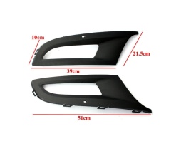 Set 2 Grile Pentru Proiectoare Ceata compatibil cu VW Polo 2009-2014 - Img 2