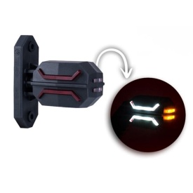 Set 2 lampi gabarit cu brat scurt 97mm, LED, Dragon, LD3065 Horpol - Img 8