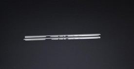 Set 2 ornamente din inox pentru chedere geam VW T5 2004-2015, T6 2015-2020 - Img 1