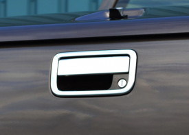 Set 2 ornamente din inox pentru maner portbagaj compatibil cu VW AMAROK 2010-2023 - Img 4