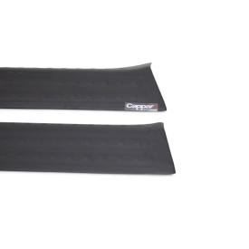 Set 2 protectii praguri din plastic compatibil cu VW T5 Transporter Caravelle Multivan 2003-2009 - Img 3