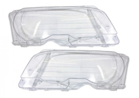 Set 2 sticle faruri pentru BMW Seria 3 E46 Coupe / Cabrio Non Facelift (1998 - 2003)