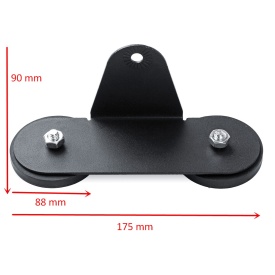 Set 2 suporti magnetici pentru bara led, rampa girofar sau proiectoare auto - Img 3