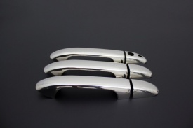 Set 3 ornamente cromate manere portiere compatibile MERCEDES VITO W447 2015->, fara senzor - Img 2