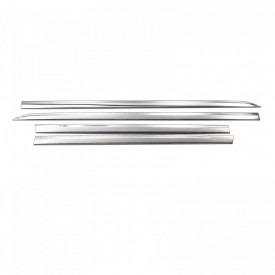 Set 4 ornamente inox bandouri laterale VW Tiguan II 2016-2020