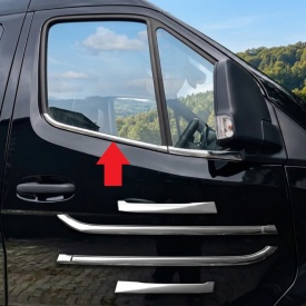 Set 4 ornamente inox pentru chedere Mercedes Sprinter W907 2018-> - Img 8