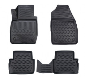 Set covorase auto cauciuc Ford Puma 2019-> forma tavita - Img 1