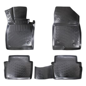Set covorase auto cauciuc Mazda 3 III 2013-2018 forma tavita - Img 1