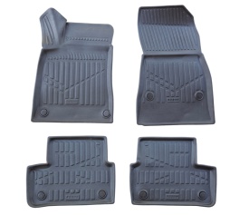 Set covorase auto cauciuc Mercedes Clasa A W177 2018->, forma tavita 3D