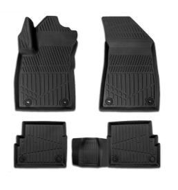 Set covorase auto cauciuc MG ZS 2018-2023, forma tavita 3D