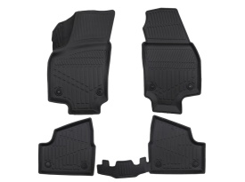 Set covorase auto cauciuc Opel Astra H 2004-2013, forma tavita 3D