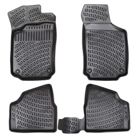 Set covorase auto cauciuc Opel Combo C 2001-2011 forma tavita - Img 1