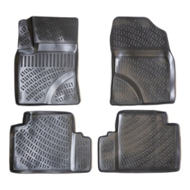 Set covorase auto cauciuc Toyota Avensis 2009-2018 forma tavita - Img 1