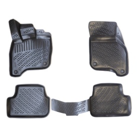 Set covorase auto cauciuc VW Golf E-Golf 2014-> forma tavita
