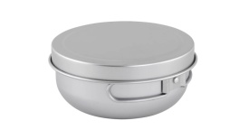 Set de oale ultrausoare, perfect pentru gatit de o singura persoana, Easy Camp Adventure Ultra Light Cook Set - Img 2