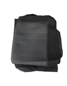 Set huse auto pentru scaune compatibile FORD MONDEO IV 2007-2014, material textil negru cu gri, Lichidare de stoc