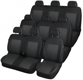 Set huse auto pentru scaune compatibile MERCEDES VITO W639 2004-2014 8+1 locuri, material textil - Img 1