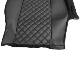 Set huse scaune camion compatibile cu DAF XF 106 euro 6 2012->, piele ecologica neagra - Img 7