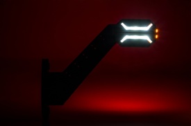 Set lampi gabarit cu brat oblic 45°, 200mm, LED, 3 functii, stanga-dreapta, Dragon Light, Horpol - Img 4