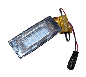 Set Lampi numar led compatibil cu VW GOLF 6 Plus 2009->, Golf 6 Variant, Jetta 2011-2018, Passat B7 Variant, Sharan 2011->, Touran 2011->, Touareg 2011-2018, Tiguan, Caddy, T6, ID4, Sportsvan - Img 5